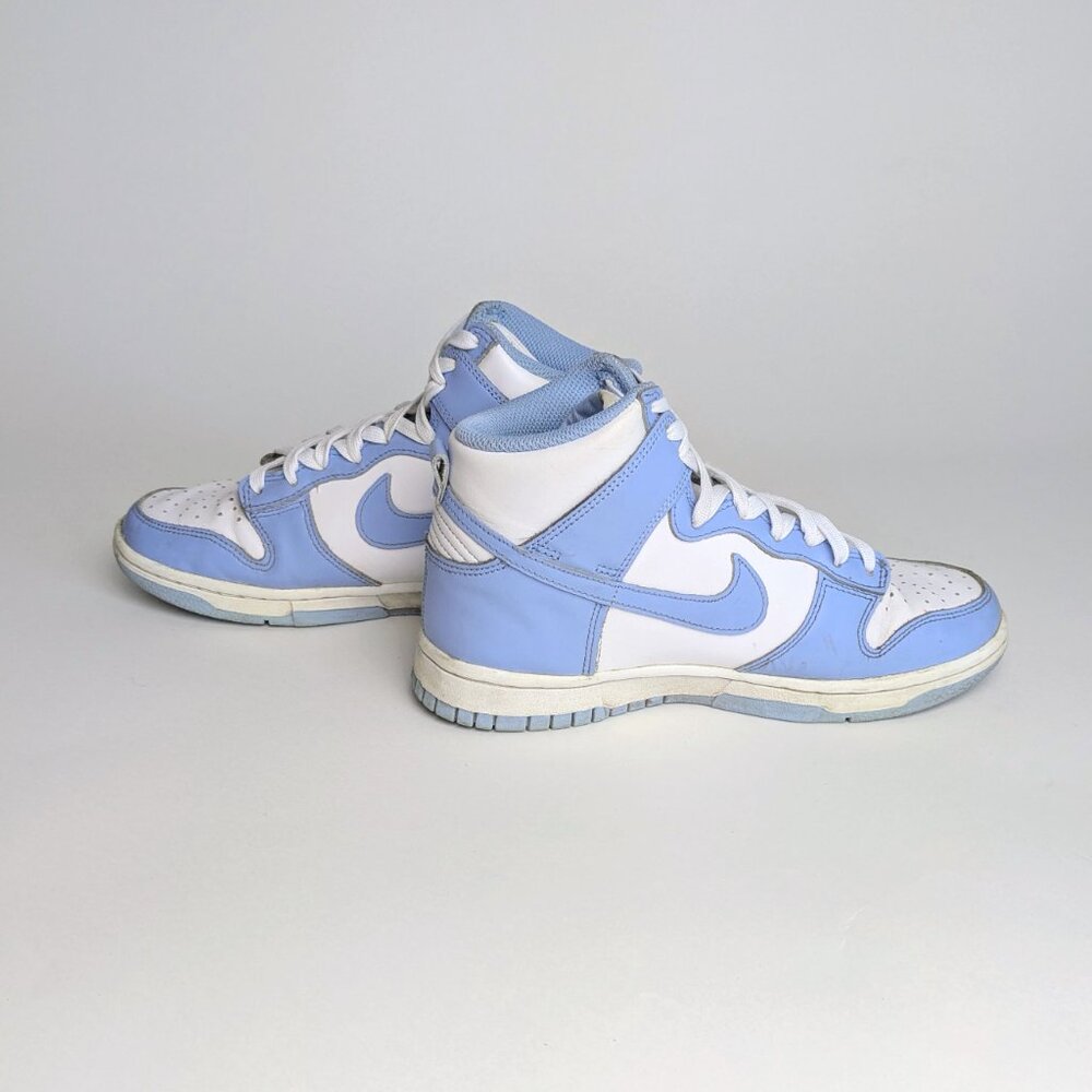 Nike Dunk High Aluminium University Light Blue Woman size :6.5
